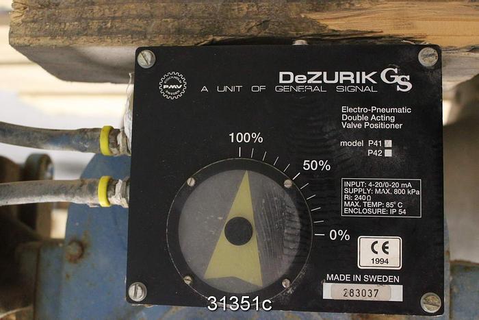 Used Dezurik 9196157 12" V-Ball Control Valve #31351