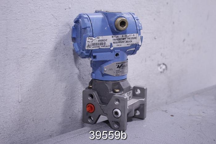 Refurbished Rosemount 3051CA1A02A1AH2 Pressure Transmitter #39559