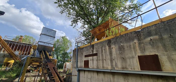 Usato Impianto di produzione di conglomerato bituminoso LORO & PARISINI essiccatore MARINI EMCC 160