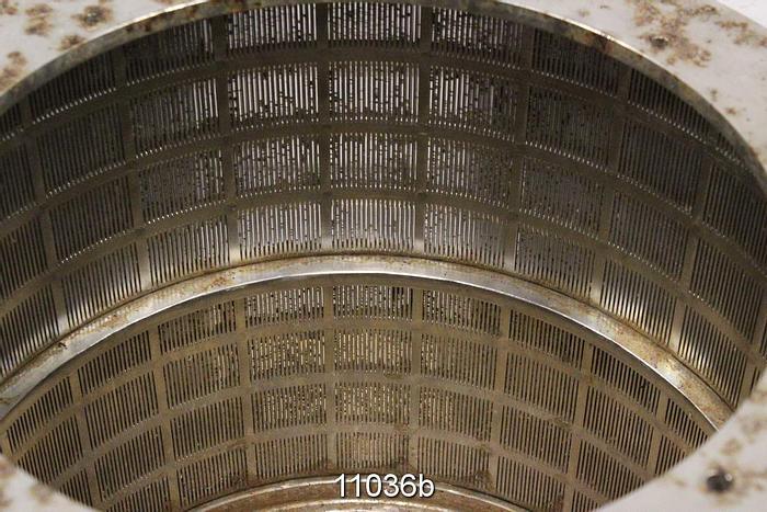 Used Fiberprep SPM600 Pressure Screen Baskets, .018" Slots #11036