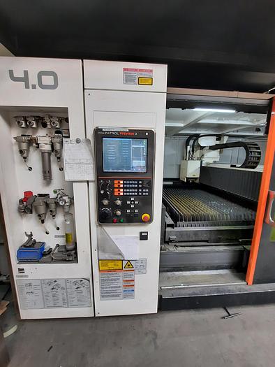 Used 2017 MAZAK Optiplex Nexus Fiber 3015 4KW