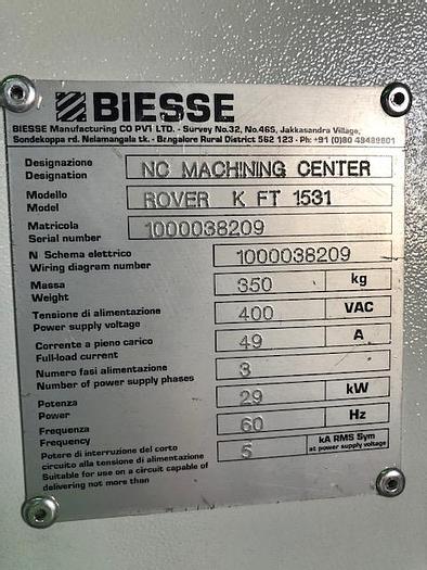 2020 Biesse Rover KFT 1531