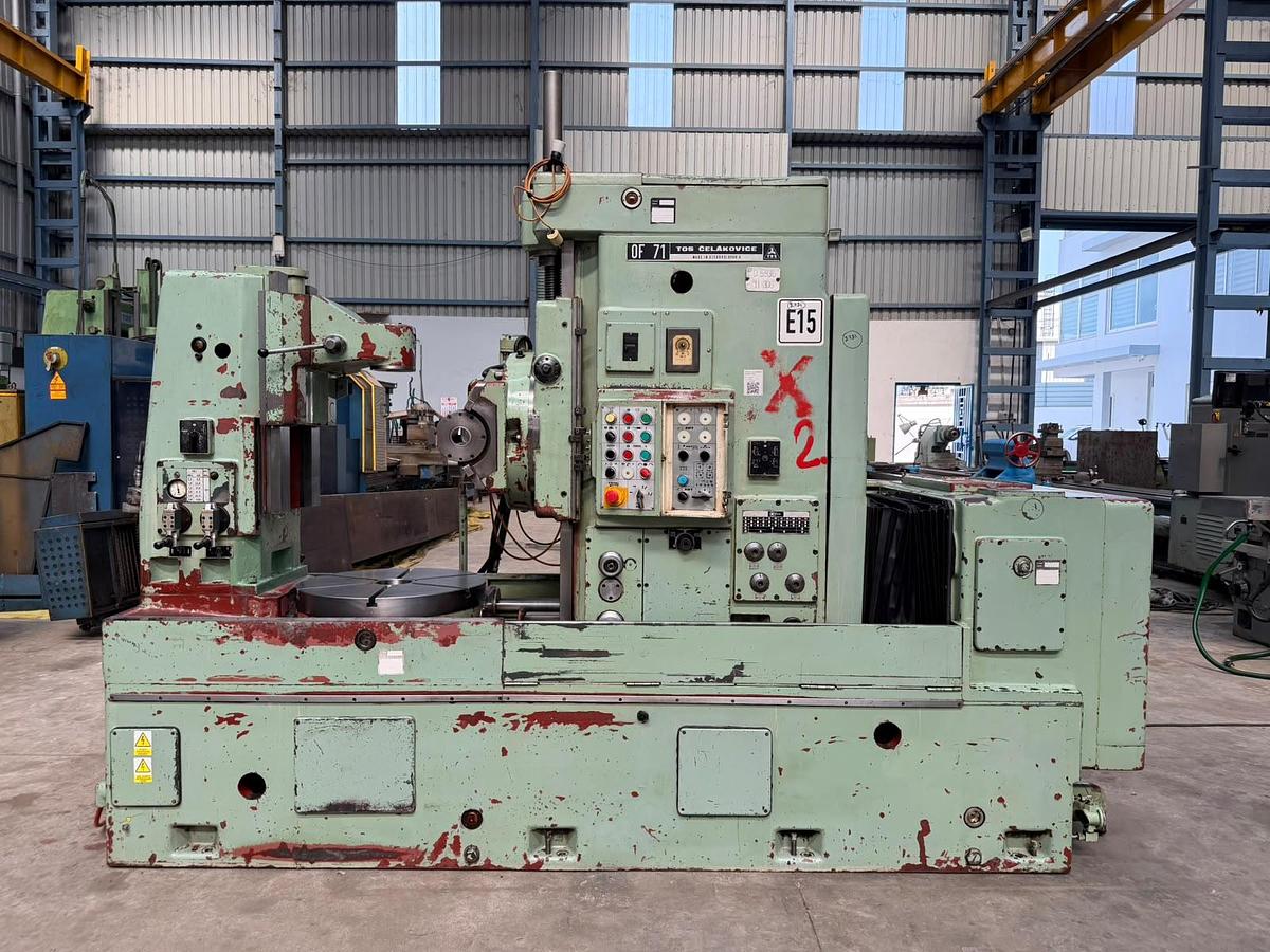 Used TOS Czech OF-71 Hydraulic Gear Hobbing Machine