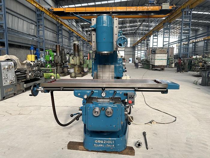 Used Grazioli Ludor 1600 mm x 380 mm Vertical Milling Machine
