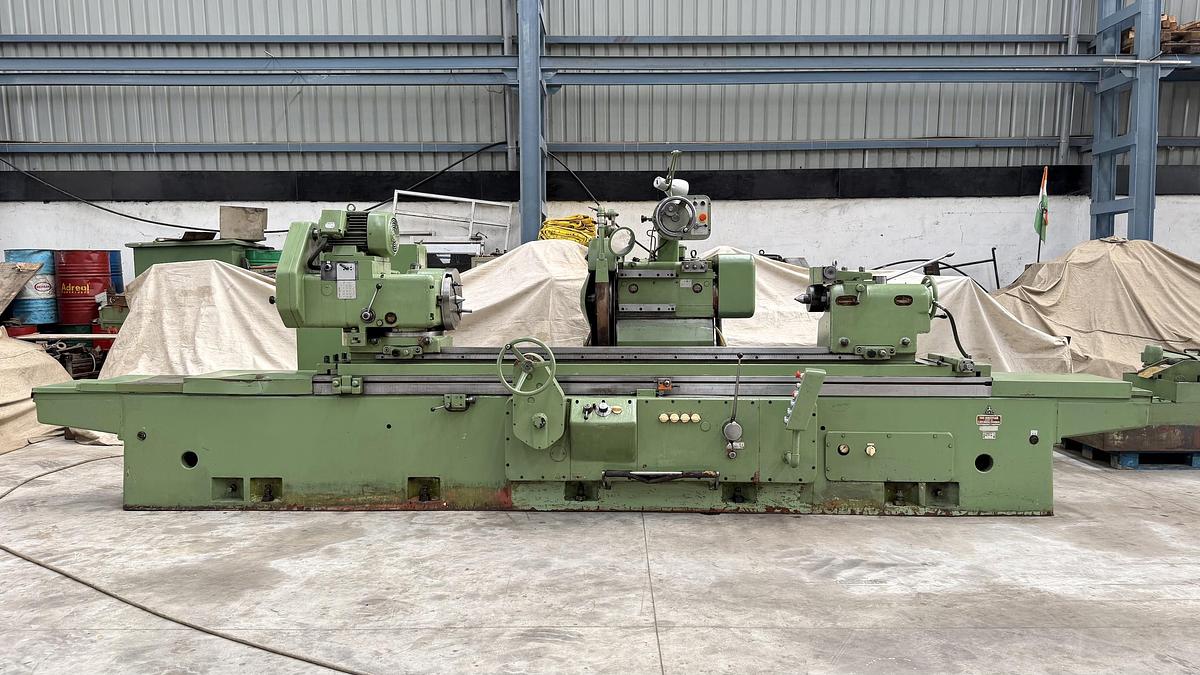 Used TOS Czech BUA-63 x 2000 mm Heavy Duty Cylindrical Grinder Machine
