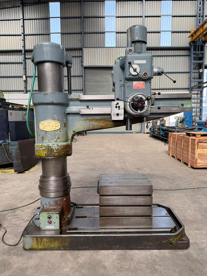 Used GSP France 50 mm x 1300 mm Arm Radial Drilling Machine