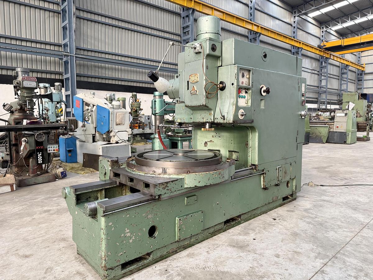 Used WMW Modul 10 Module x 1250 mm Diameter Heavy Duty Gear Shaper Machine
