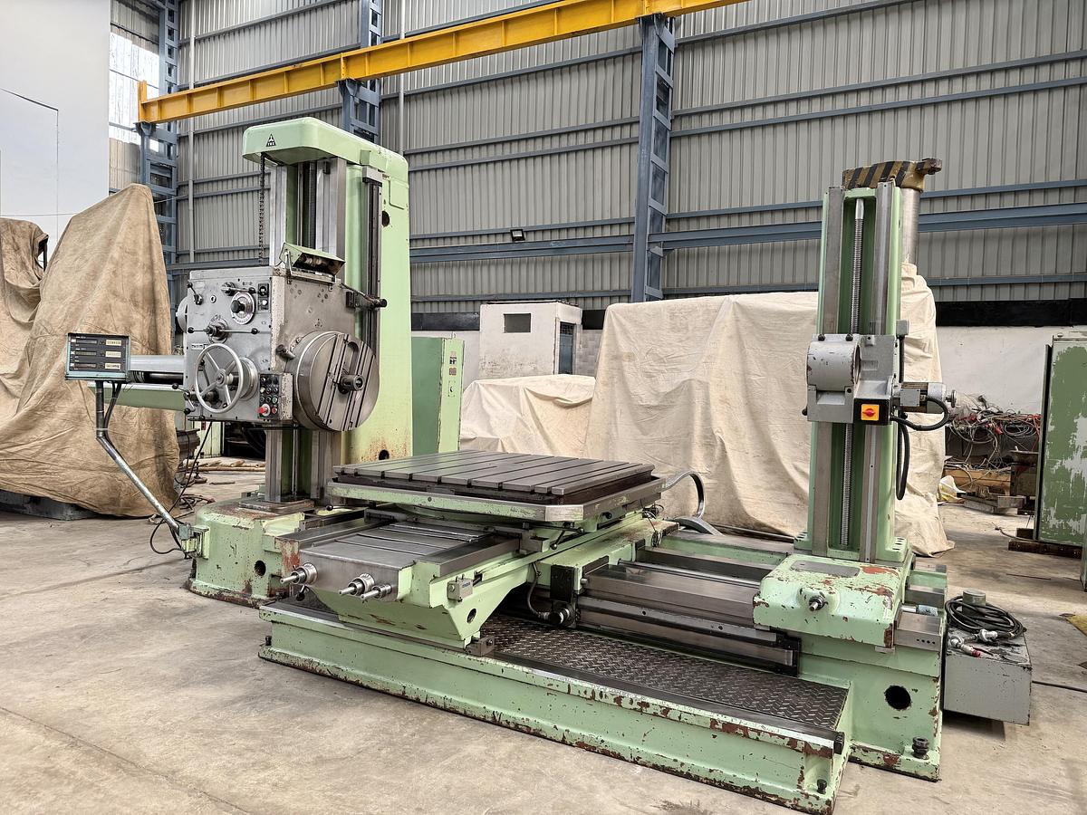 Used TOS Czech W100A Table Type Horizontal Boring Machine