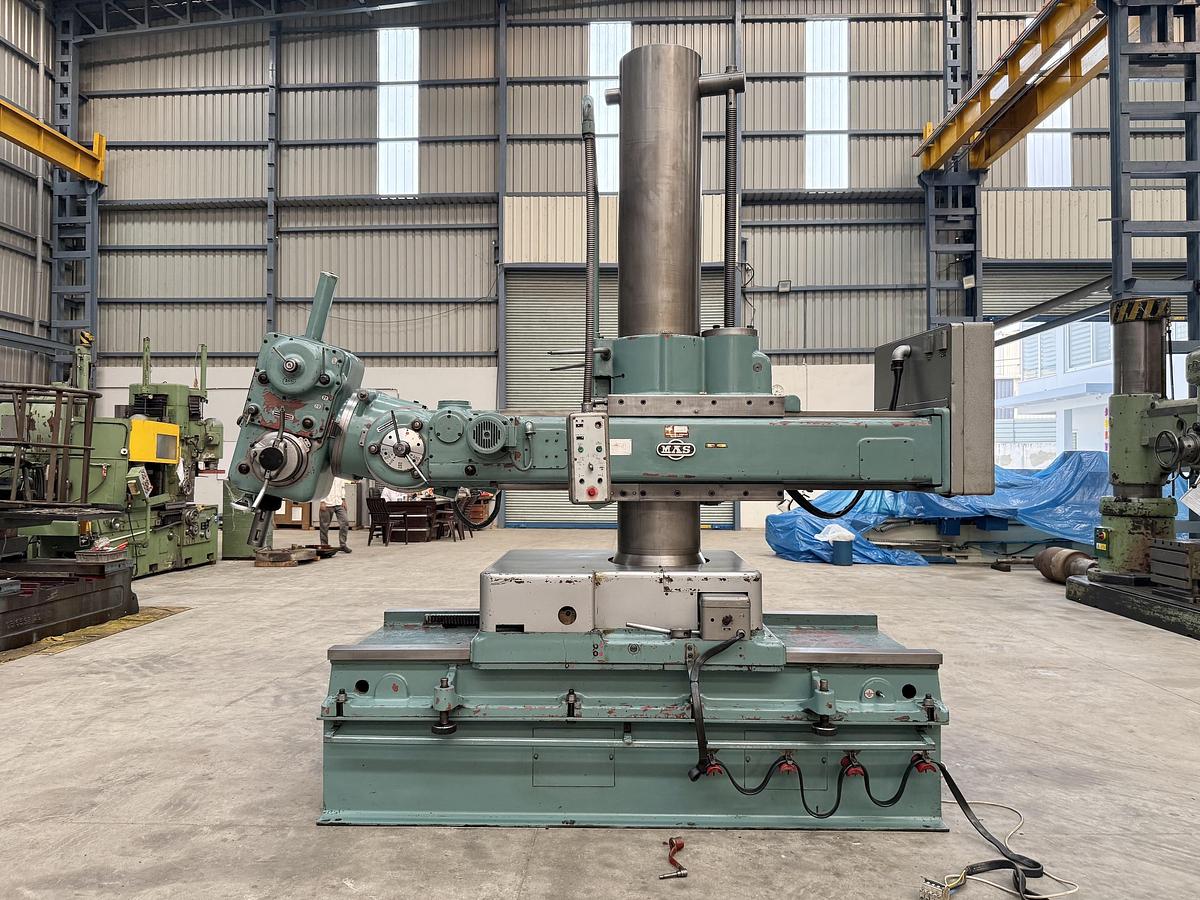 Used MAS Czech VRM50A Portable Universal Radial Drilling Machine