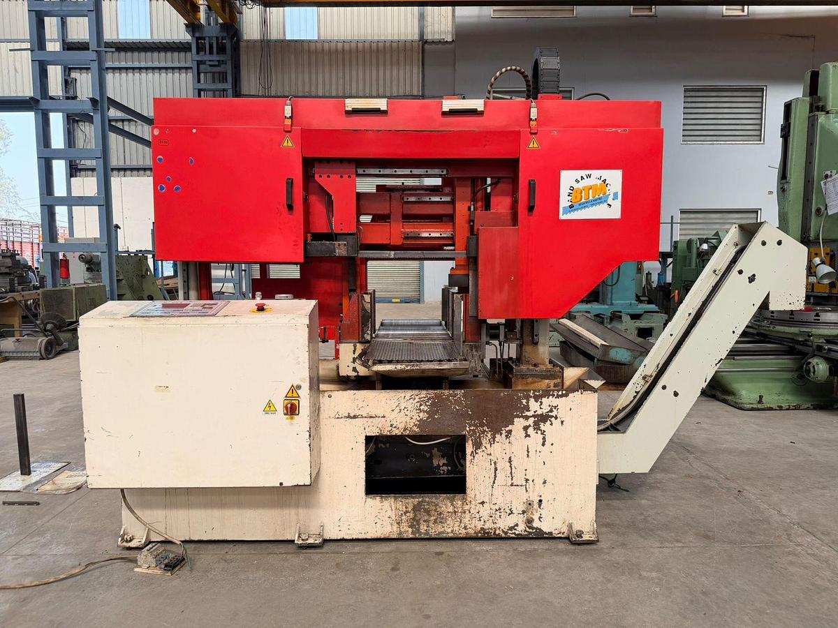 Used BTM Italy Double-Column CNC Bandsaw Machine