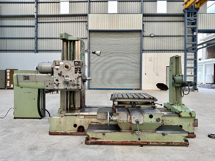 Used TOS WH-80 Horizontal Boring Machine