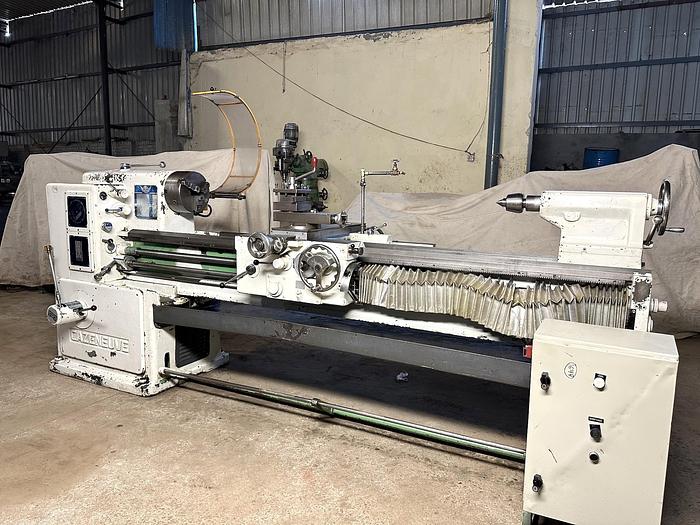 Used Cazeneuve 2000 mm Heavy Duty Lathe Machine