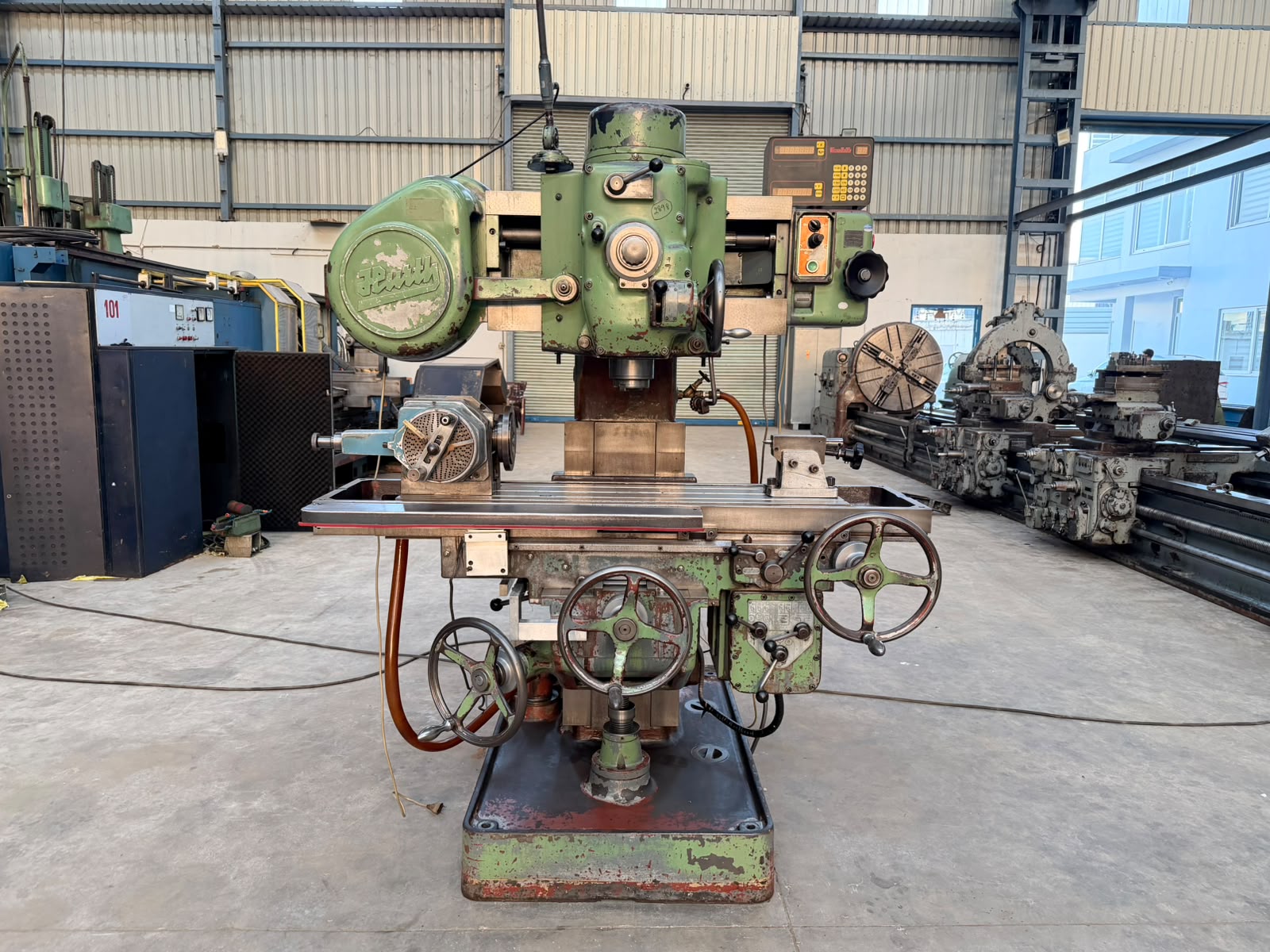 Used Hurth Germany LFV-3 Vertical Automatic Slot Milling Machine