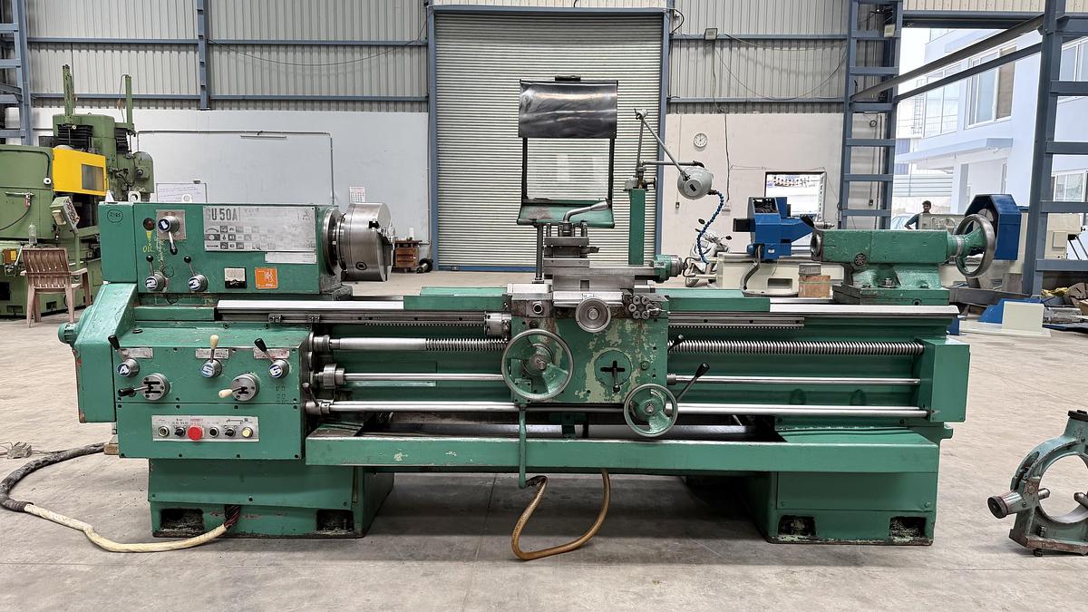 Used TOS Czech SU-50A  1500 Heavy Duty Lathe Machine