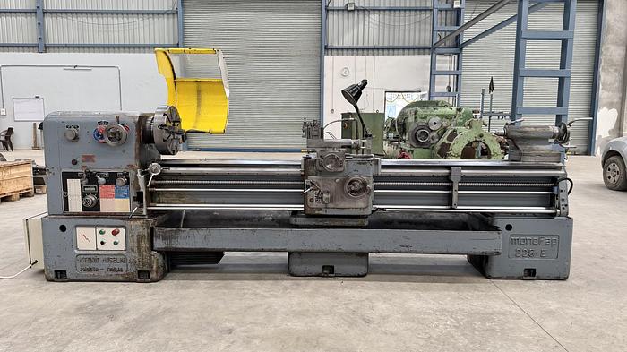 Used Antonio Anselmi Italy 2500 mm Gap Bed Lathe Machine