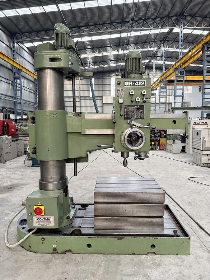 Used Mexim GR-412 Radial Drilling and Tapping Machine