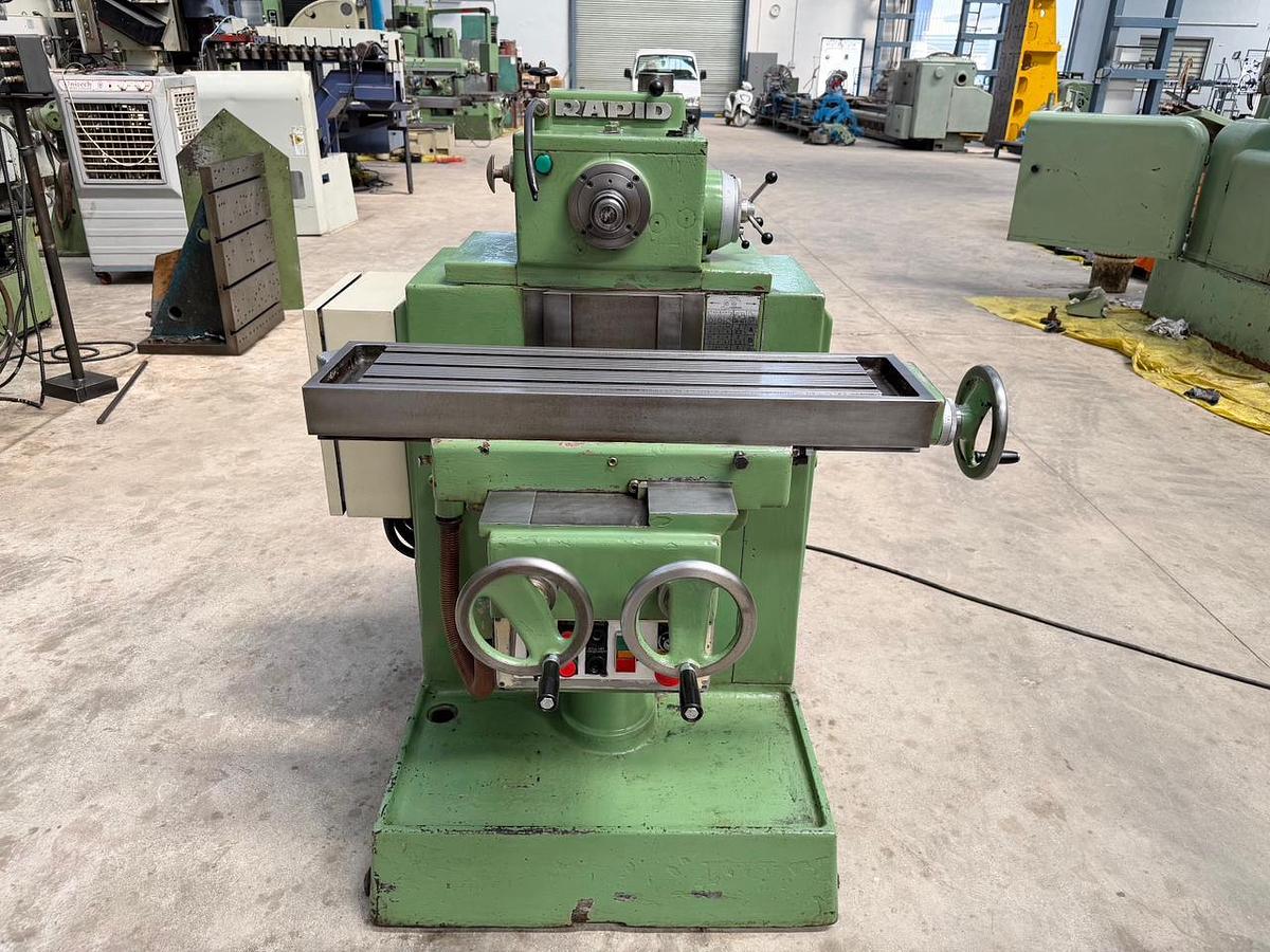 Used Rapid Italy Auto-Cycle Horizontal Slot Milling Machine