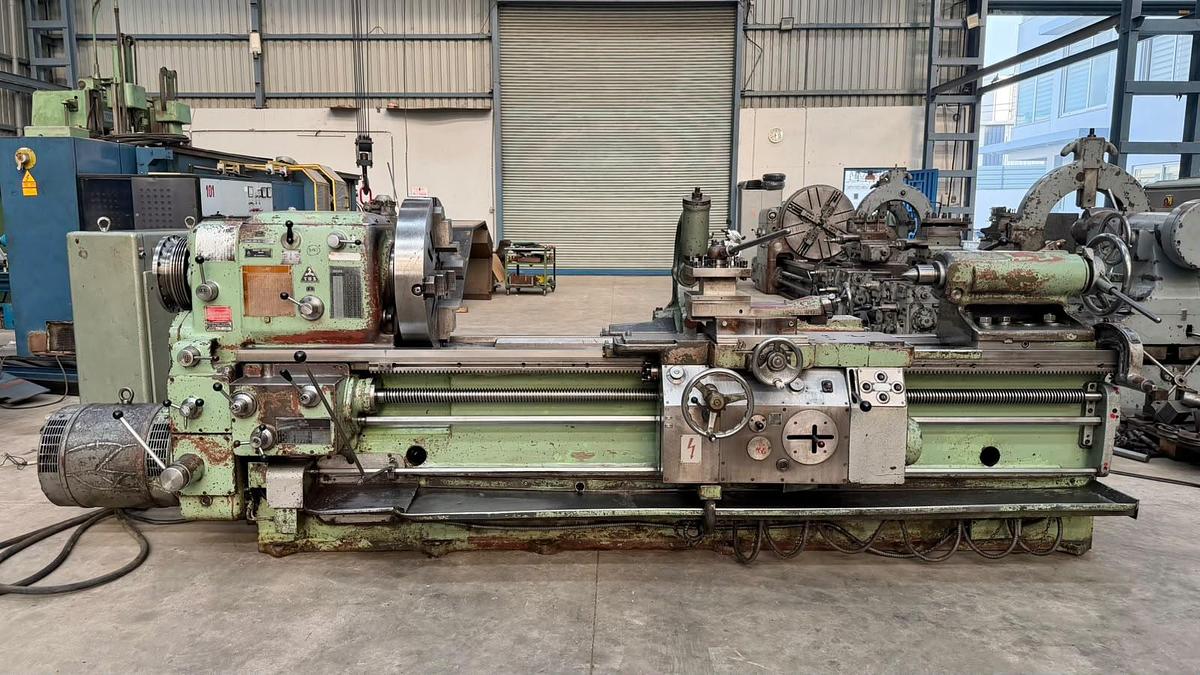 Used TOS Czech SU-63A x 2000 mm Heavy-Duty Lathe Machine
