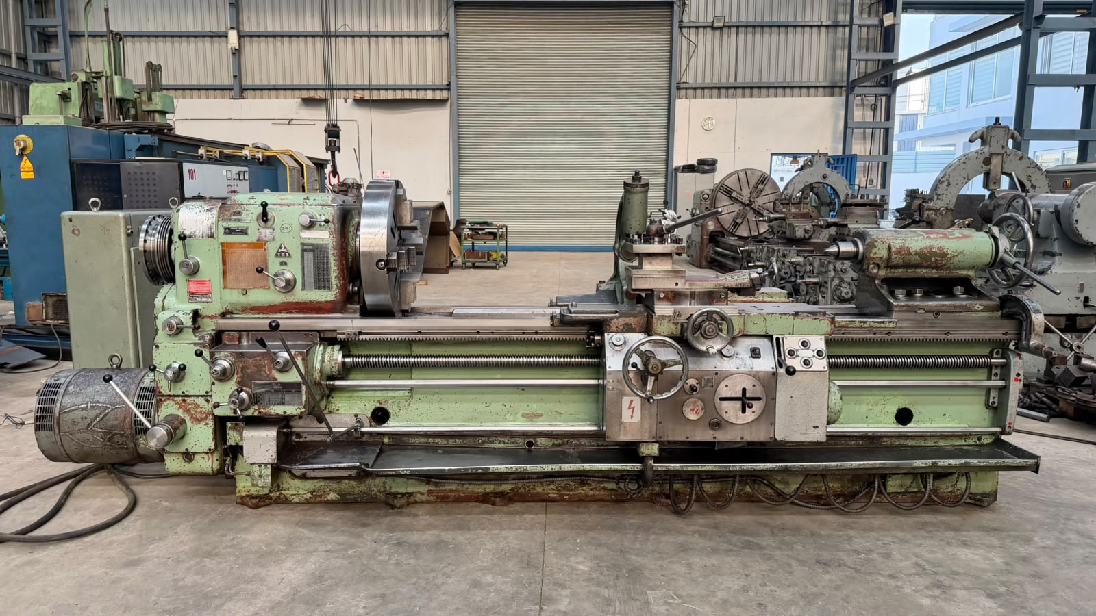 Used TOS Czech SU-63A x 2000 mm Heavy-Duty Lathe Machine