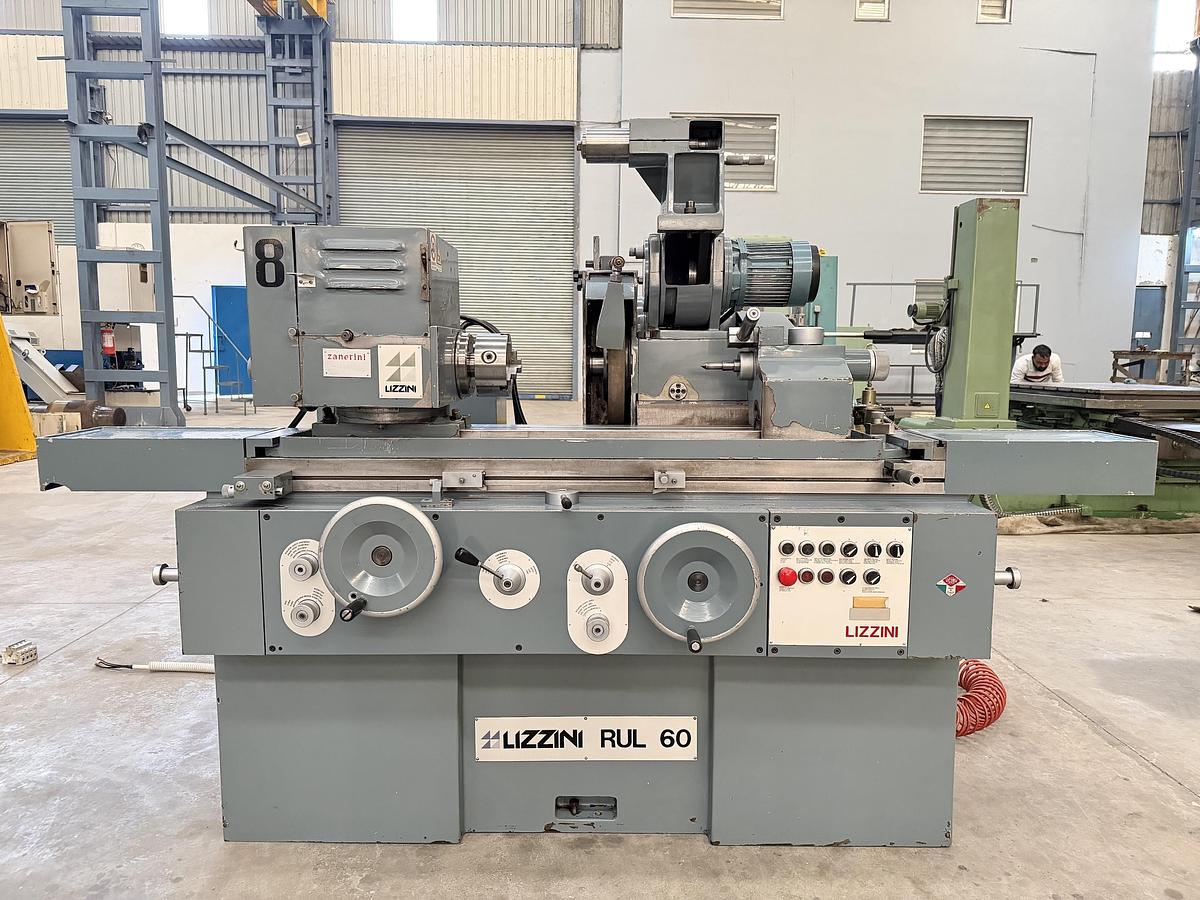 Used Lizzini Italy 600 mm Universal Cylindrical Grinder Machine