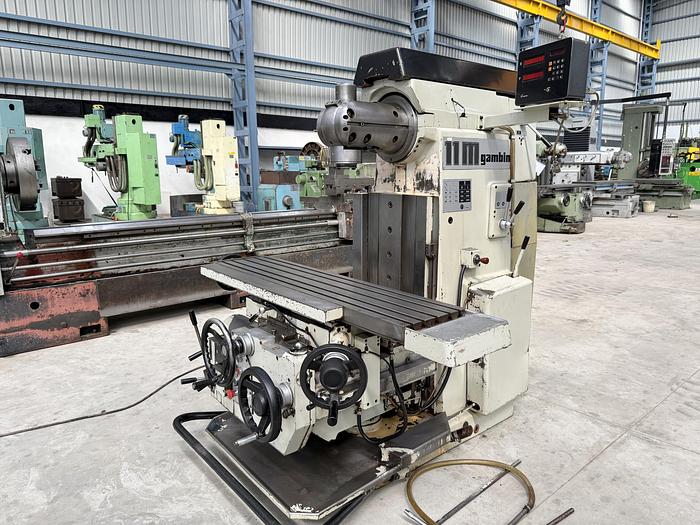 Used Gambin France 11M Universal Milling Machine
