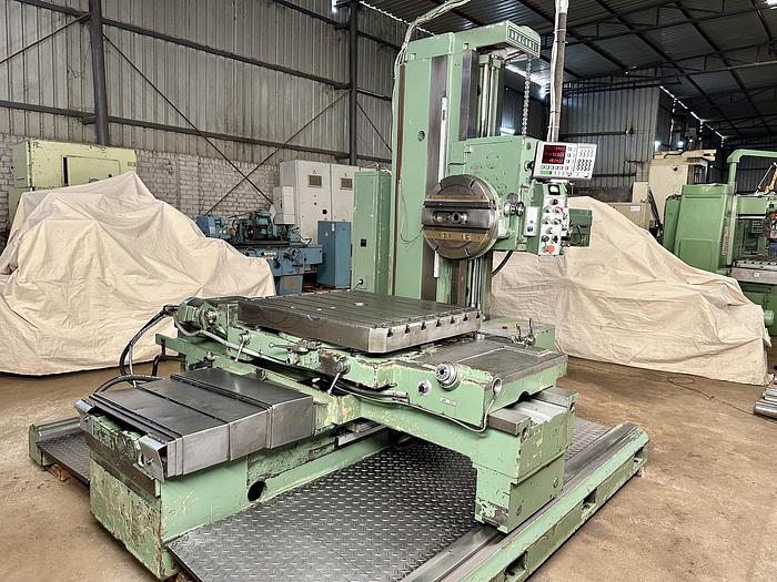 Used Bragonzi Italy 80 mm Spindle Horizontal Boring Machine