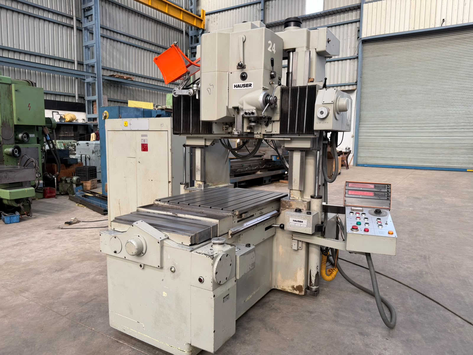 Used Hauser Switzerland M5-DR High-Precision Jig Boring Machine