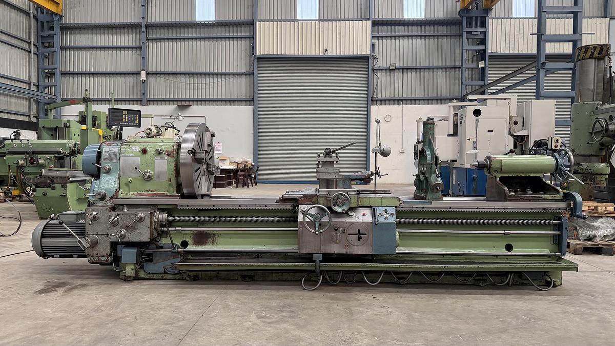 Used TOS Czech SU-80A x 2750 mm Heavy Duty Lathe Machine