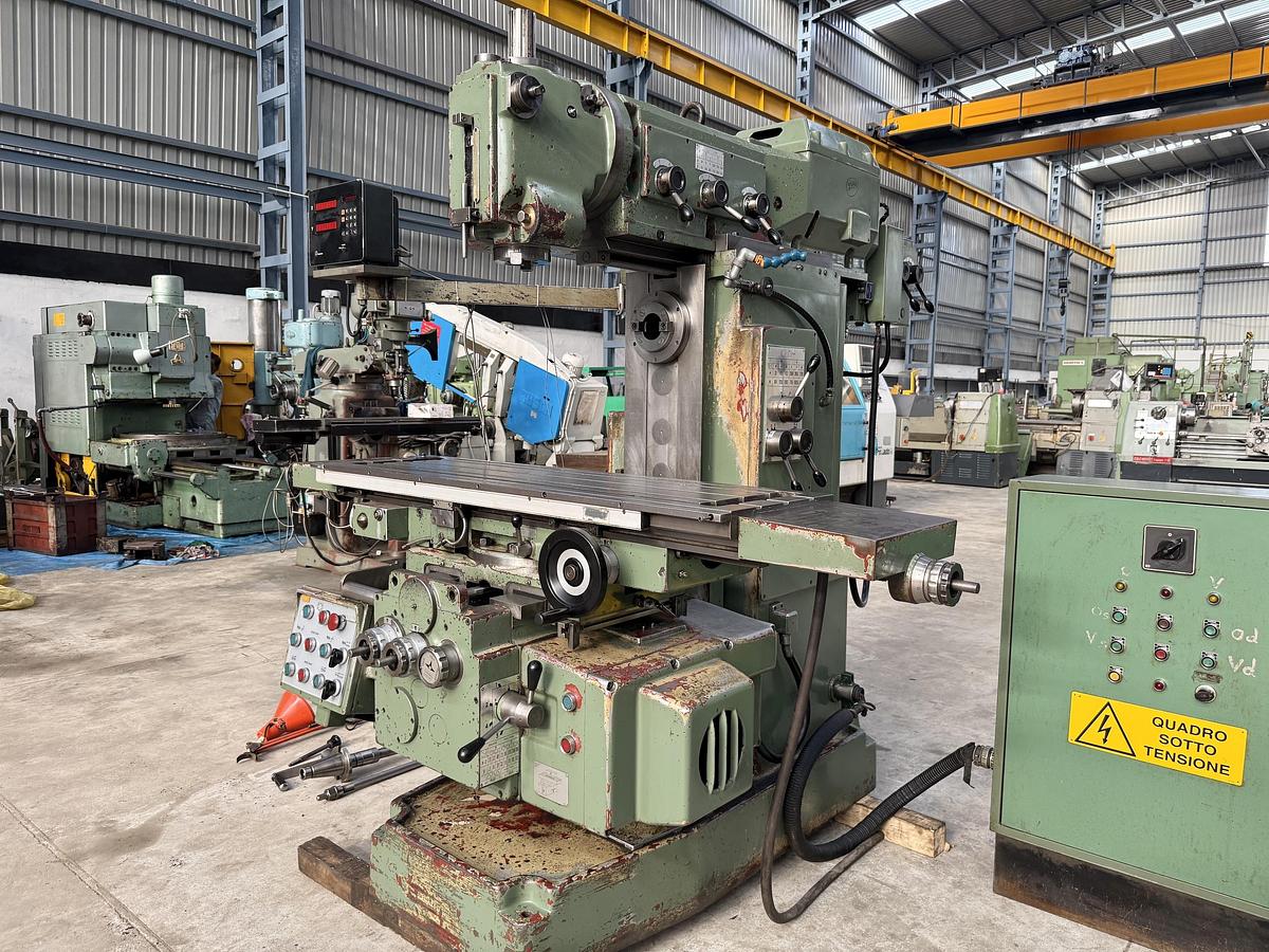 Used Deta Italy Simplex-8 Double Spindle Universal Milling Machine