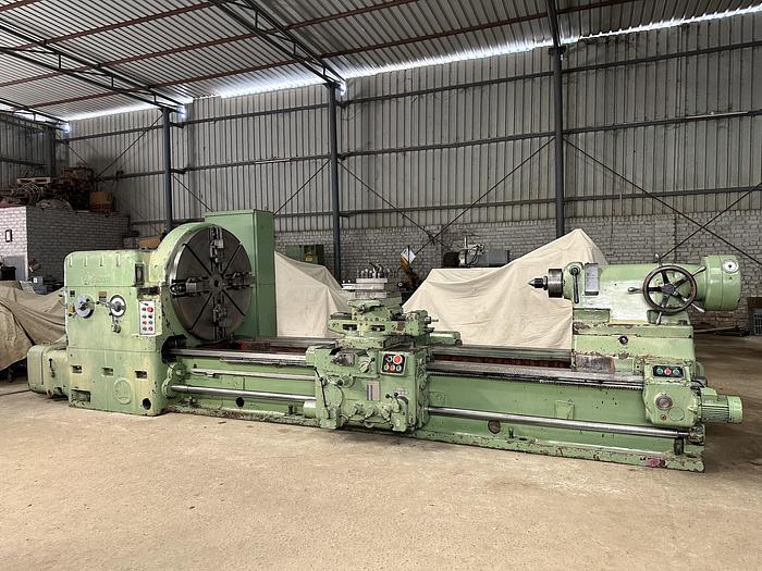 Used Skoda Czech SRM-125 Extra Heavy Duty Lathe Machine