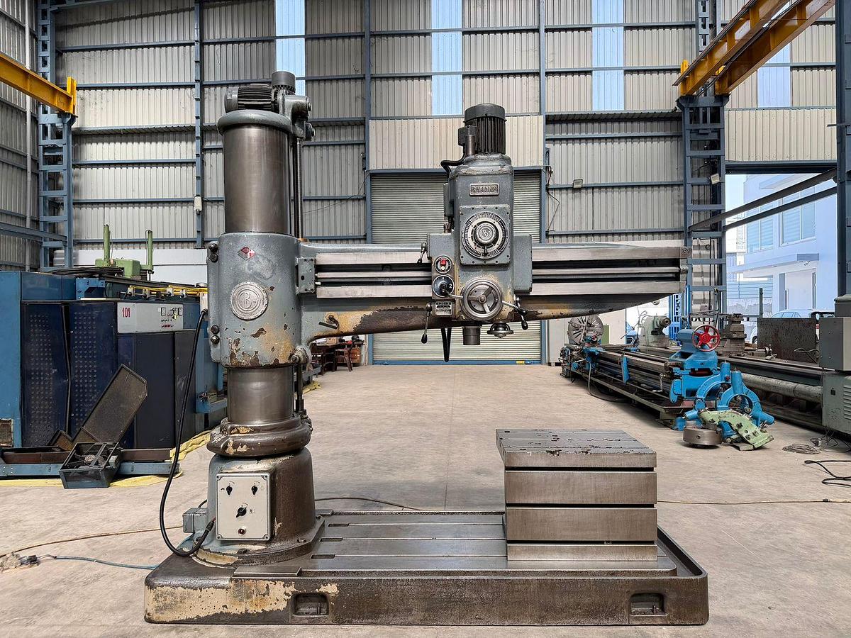 Used Breda Italy 65 mm x 2000 mm Radial Drilling Machine