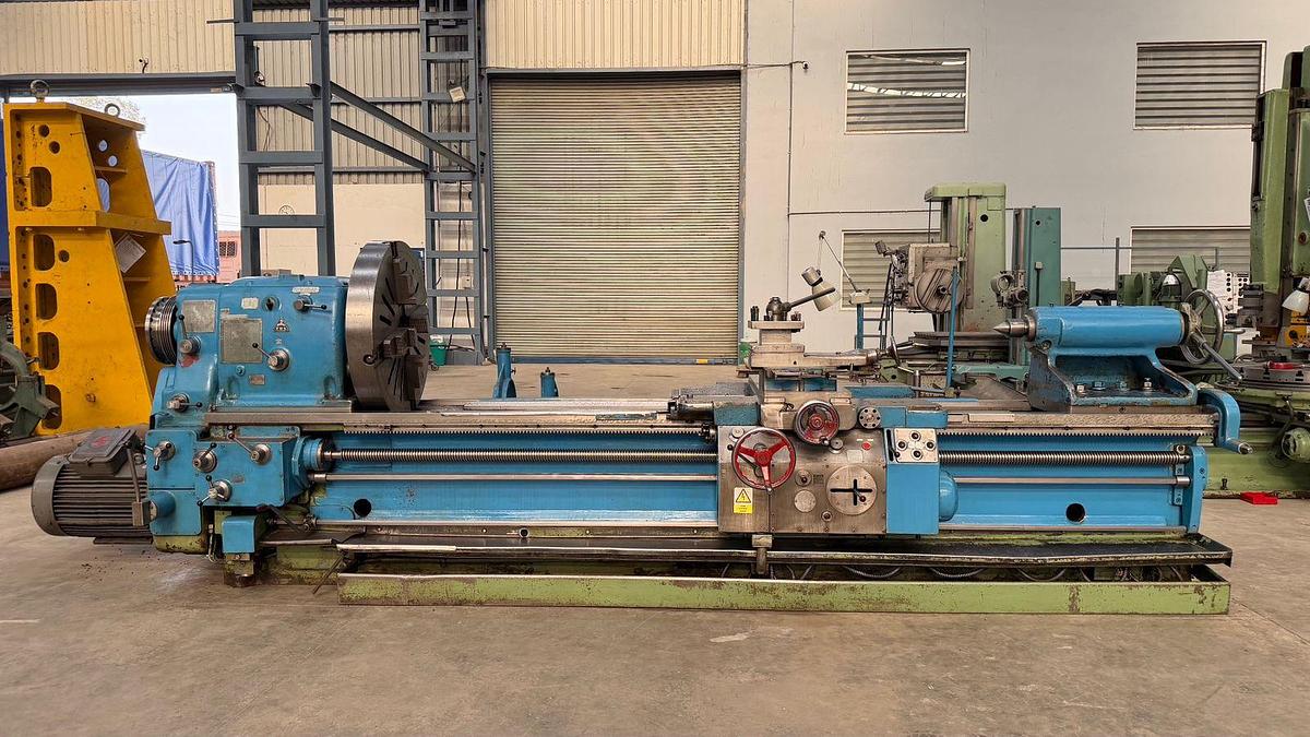 Used TOS Czech SU-80A x 2750 mm Heavy Duty Lathe Machine