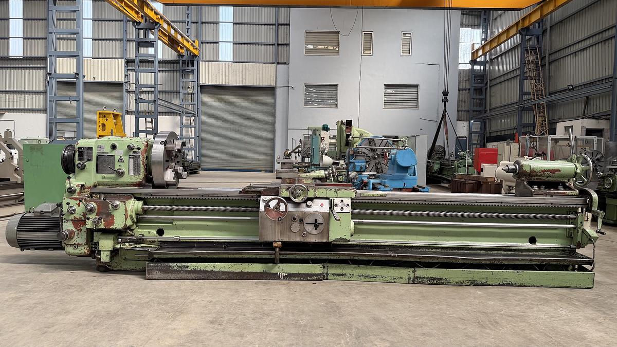 Used TOS Czech SU-63A / 3500 Heavy Duty Lathe Machine