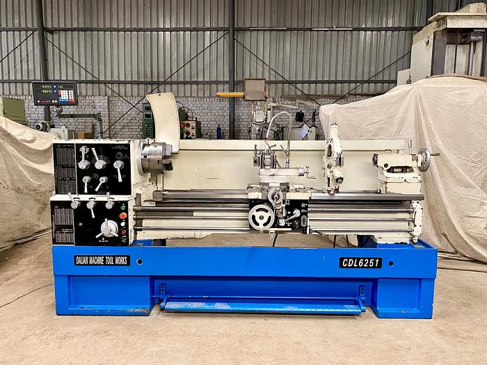 Used Dalian CDL6251 1500 mm Lathe Machine