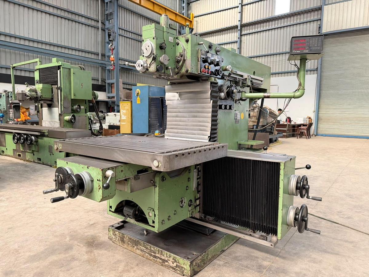Used Maho Germany MH-1000 Heavy Duty Universal Toolroom Milling Machine