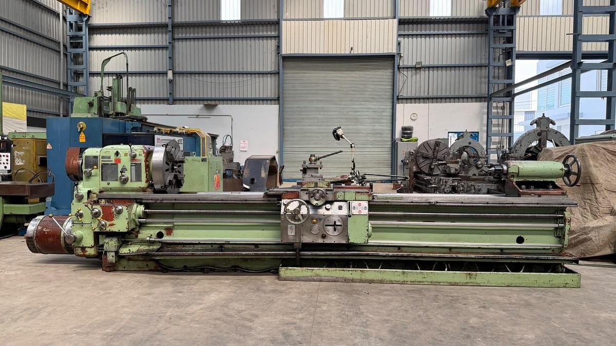 Used TOS Czech SU-63A x 3500 mm Heavy-Duty Lathe Machine