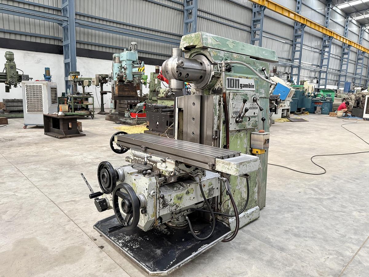 Used Gambin France 10N Universal Milling Machine