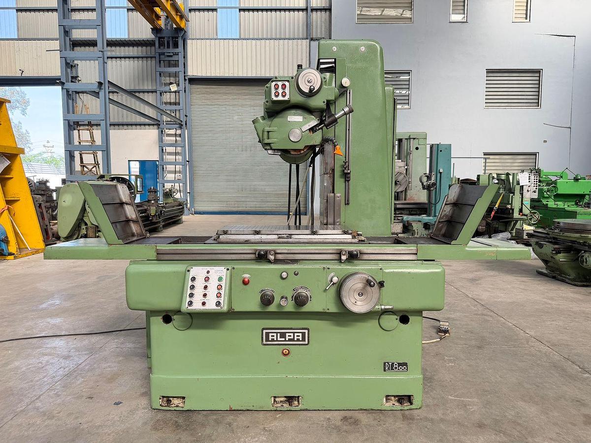 Used Alpa Italy RT-800 Surface Grinding Machine