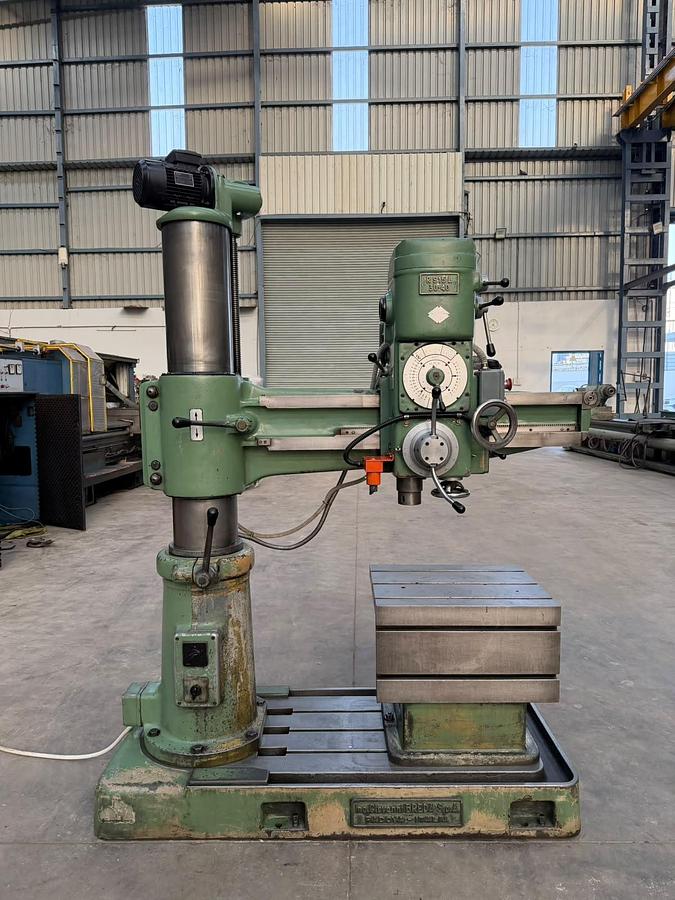 Used Breda Italy 40 mm x 1050 mm Radial Drilling Machine