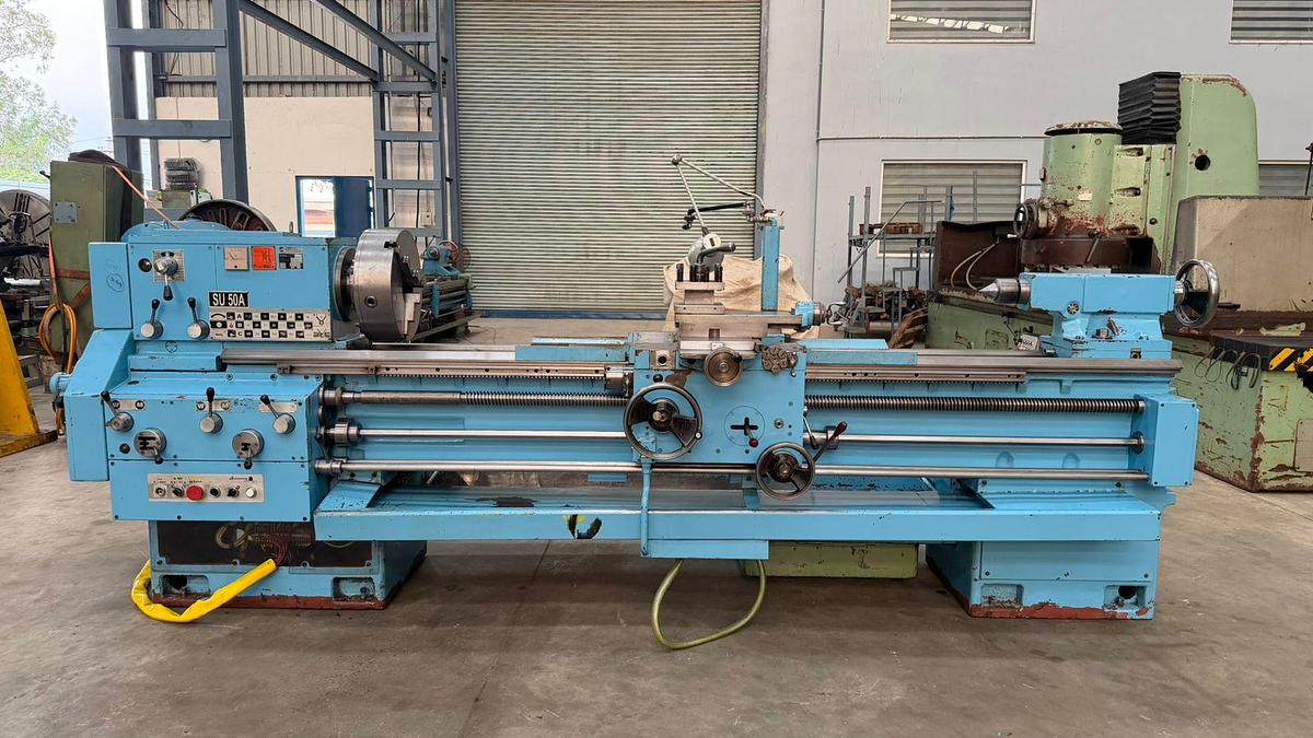 Used TOS Czech SU50A / 2000 mm Heavy Duty Lathe Machine