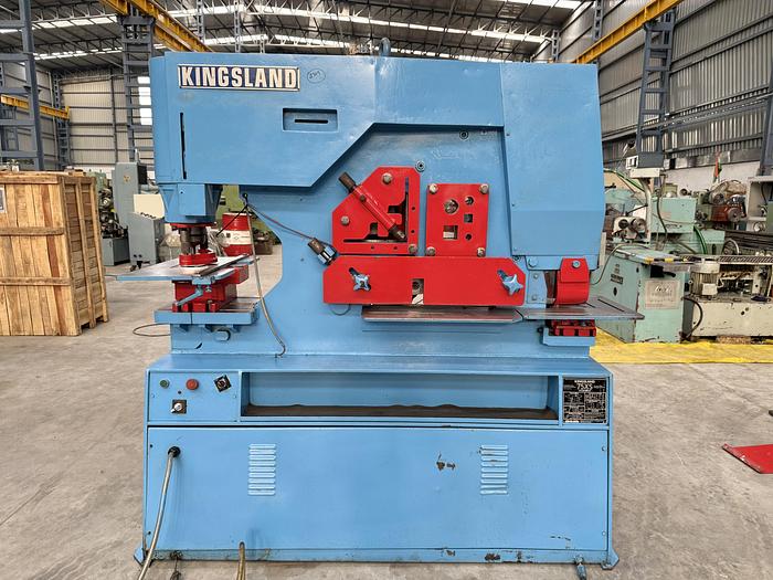 Used Kingsland 75XS Hydraulic Ironworker Machine