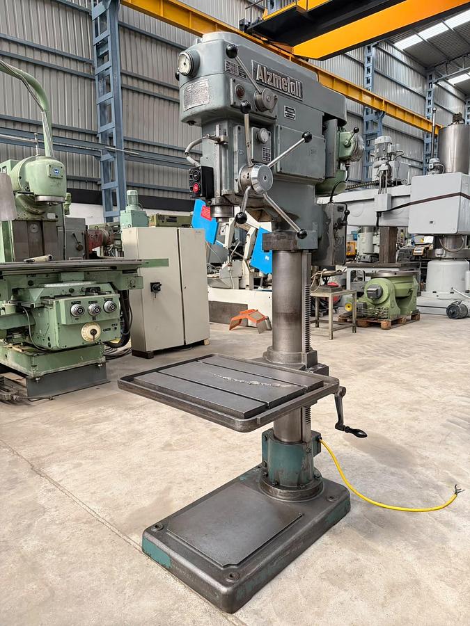 Used Alzmetall Germany Automatic Feed Pillar Drill Machine