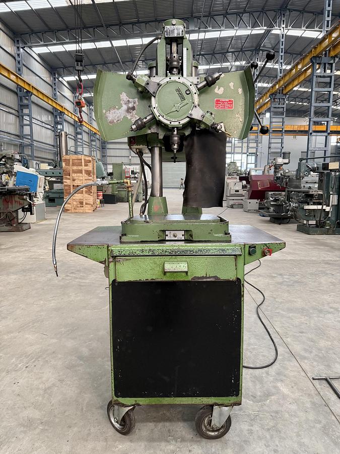 Used Meca Spain TR-1 Automatic Turret Drilling & Tapping Machine