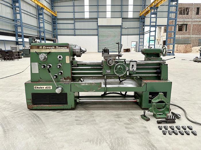 Used H. Ernault Somua Cholet 435 1200 mm Length Lathe Machine