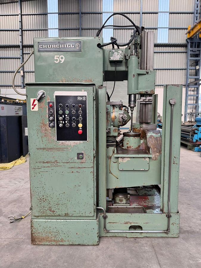Used Churchill RH8 Spline Gear Hobbing Machine