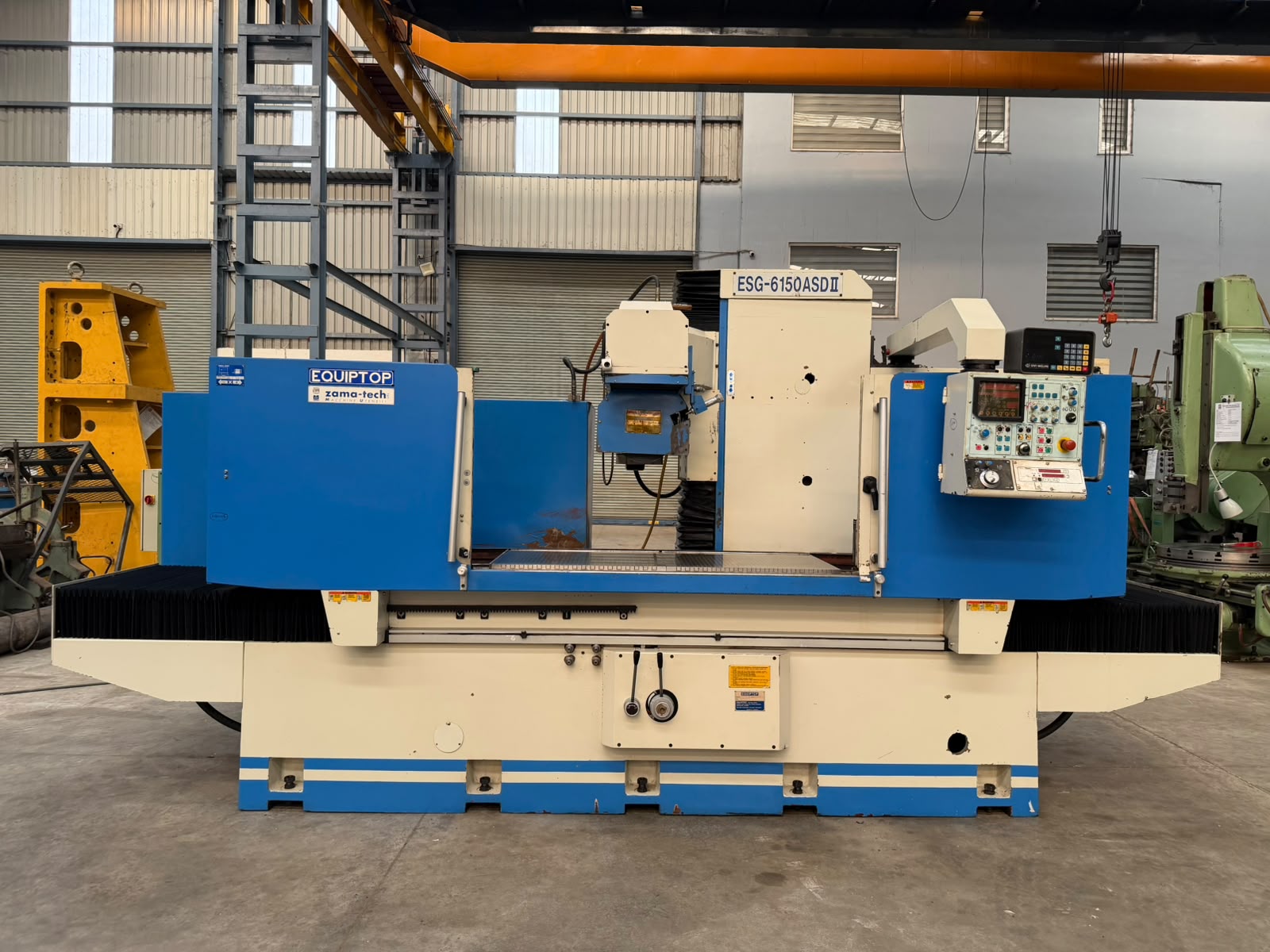 Used Equiptop Taiwan 600 mm x 1500 mm Heavy Duty Automatic Surface Grinding Machine
