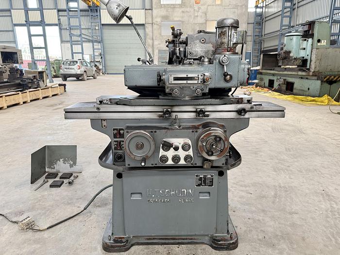 Used H. Tschudin HTG-300 Cylindrical Grinder with Relief Grinding Feature