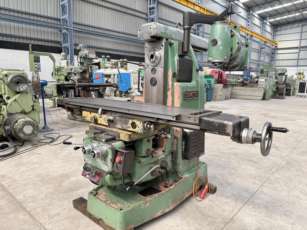 Used Cernotto Italy Universal Milling Machine