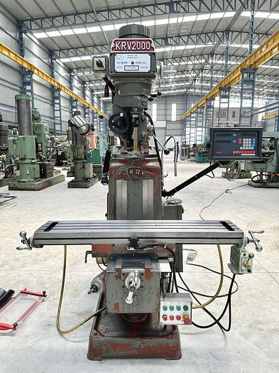Used KRV2000 Vertical Turret Milling Machine