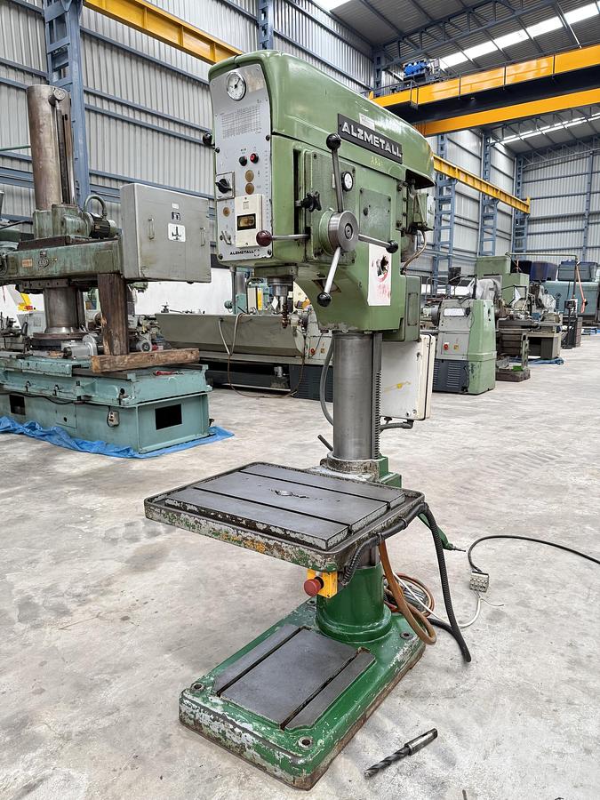 Used Alzmetall Germany 40 mm Capacity Pillar Drilling Machine